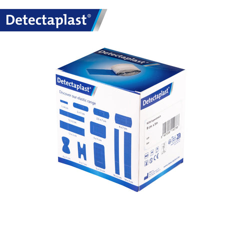 Detectaplast Elastic Pflasterrolle, blau – Textilgewebe, elastisch, metalldetektierbar – Ansicht 17