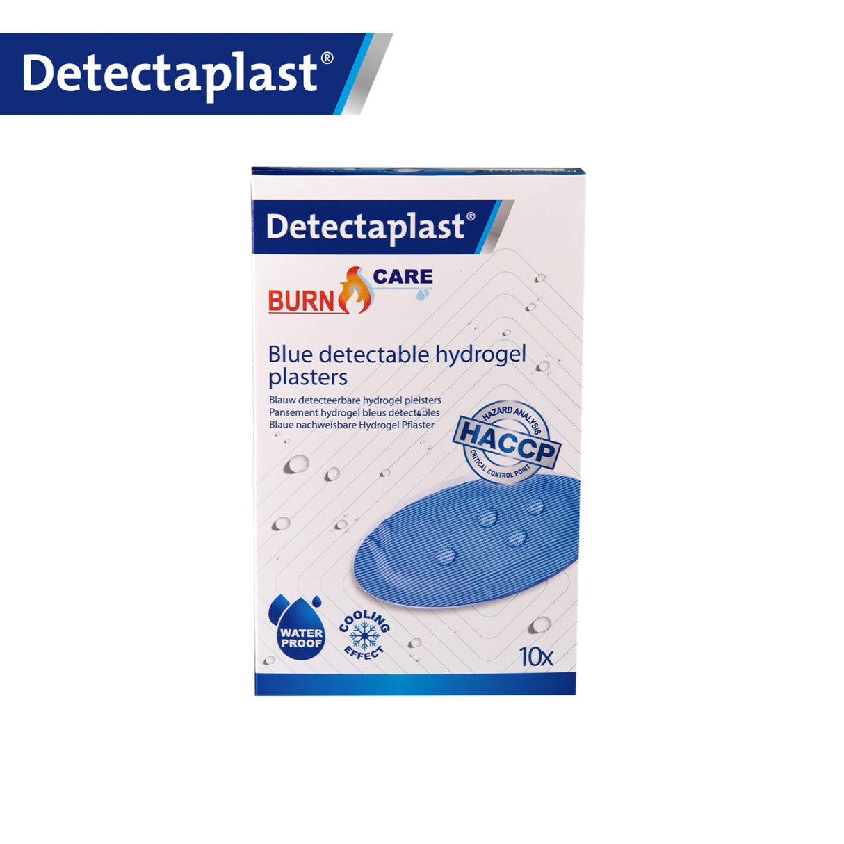 Detectaplast Hydrogel Pflaster, blau – kühlend, feuchtigkeitsspendend und detektierbar – Ansicht 6