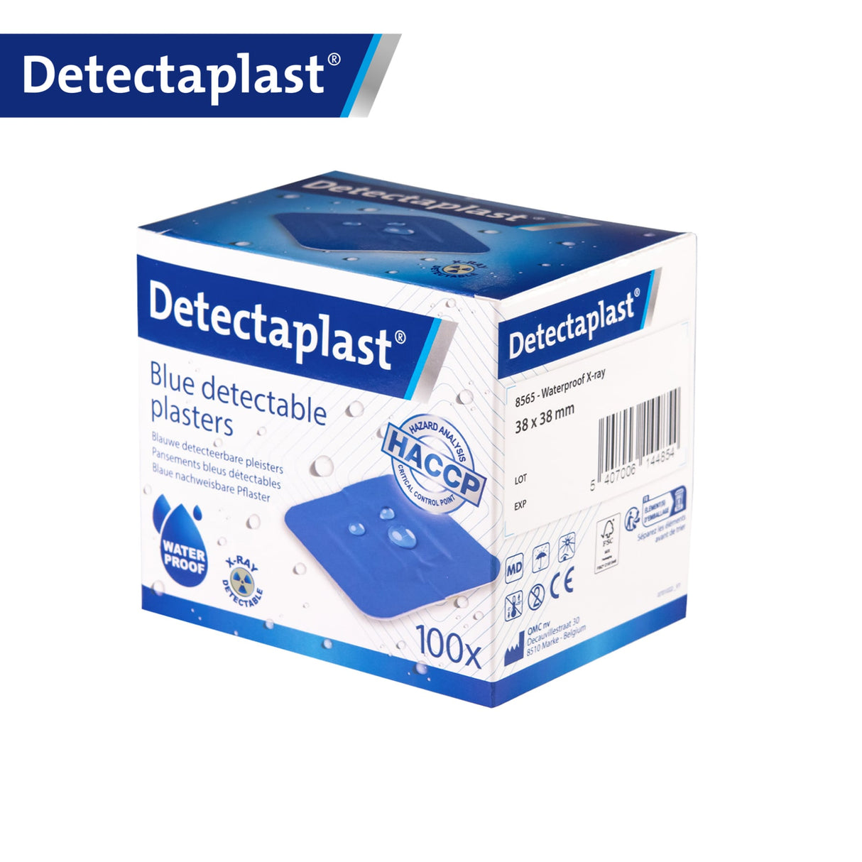 Detectaplast Universal X-Ray Pflaster, blau – detektierbar und röntgenfähig – Ansicht 11
