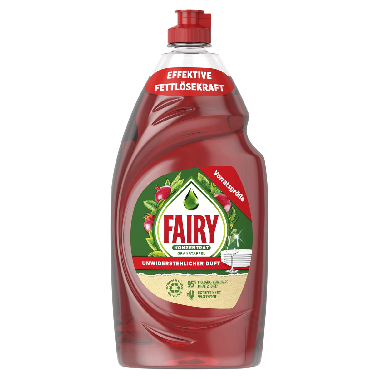 Fairy Ultra Konzentrat Handspülmittel, Granatapfel – ergiebig und umweltschonend – Ansicht 3