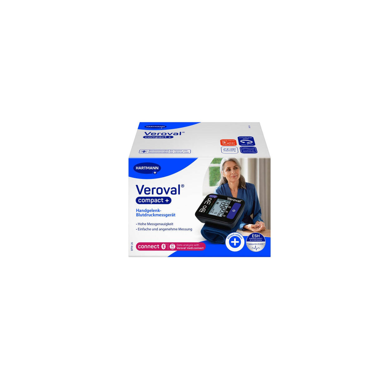 Veroval COMPACT Plus Handgelenk-Blutdruckmessgerät – Ansicht 2