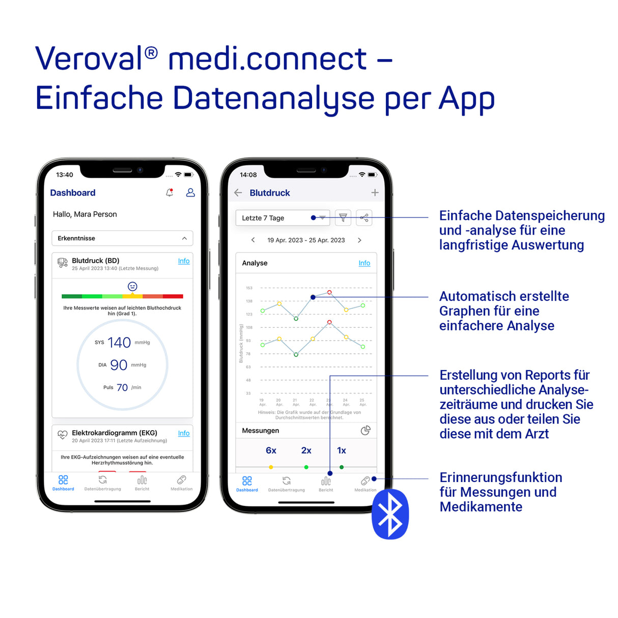 Veroval COMPACT Plus Oberarm-Blutdruckmessgerät – Ansicht 5