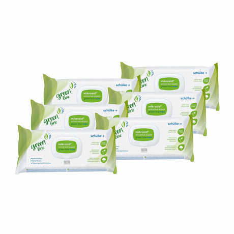 Schülke mikrozid universal Desinfektionstücher greenline maxi
