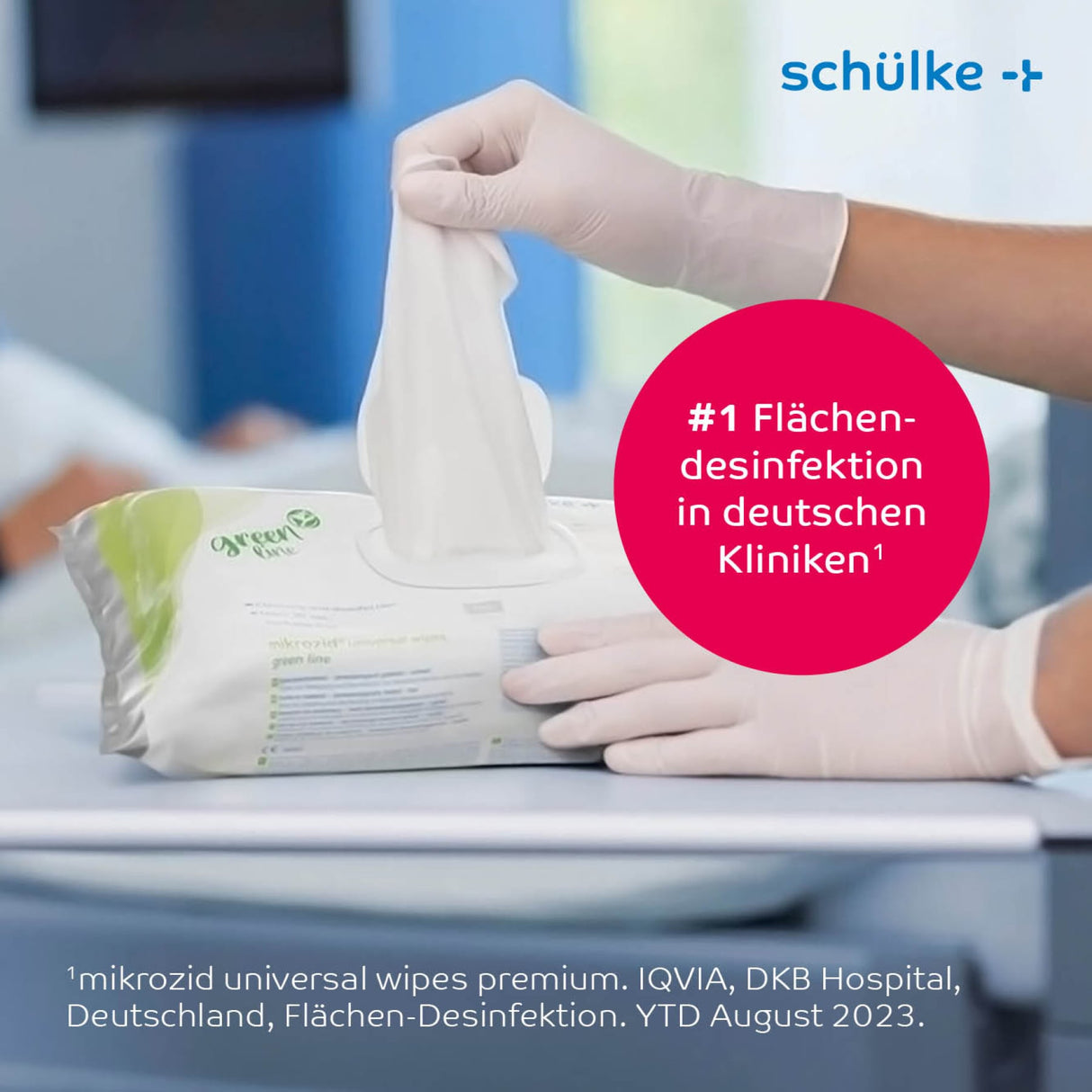 Schülke mikrozid universal Desinfektionstücher greenline maxi – Ansicht 4