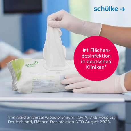Schülke mikrozid universal Desinfektionstücher greenline maxi – Ansicht 4