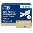 Tork Xpress Falthandtücher, 2-lagig, natur, H2 – 21,3 x 24 cm