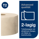Tork Mini Jumbo Toilettenpapier T2, 2-lagig, natur – Ansicht 3
