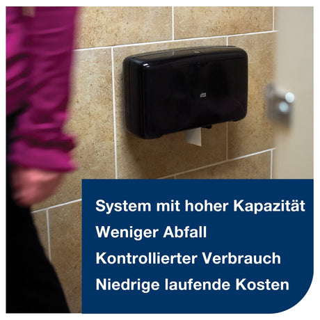 Tork Mini Jumbo Toilettenpapier T2, 2-lagig, natur – Ansicht 4