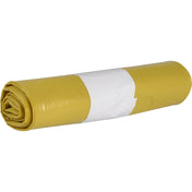 Abena Abfallsäcke Sækko Boy, LDPE Recycled – 60 Liter, gelb – Rolle = 10 Stück