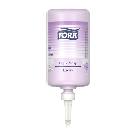 Tork Flüssigseife Luxus S1 – mit Seidenextrakten und Zitrus-Blütenduft