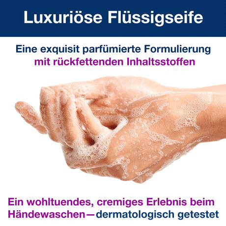 Tork Flüssigseife Luxus S1 – mit Seidenextrakten und Zitrus-Blütenduft – Ansicht 7