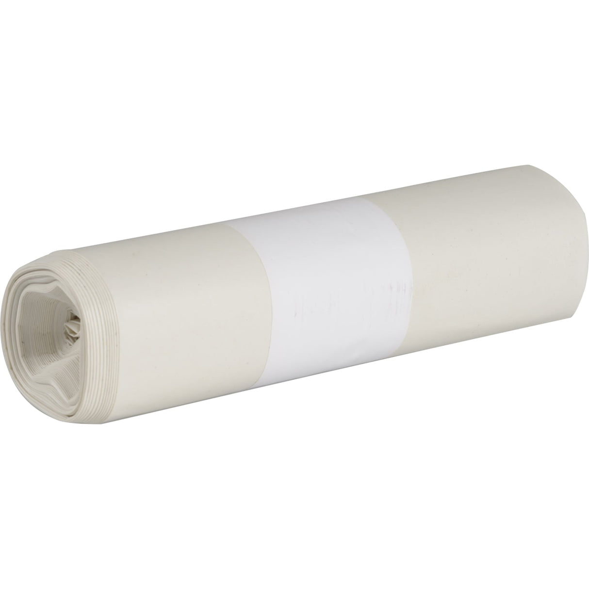 Abena Abfallsäcke Sækko Boy, LDPE Recycled – 60 Liter, weiß – Karton = 15 Rollen × 10 Stück