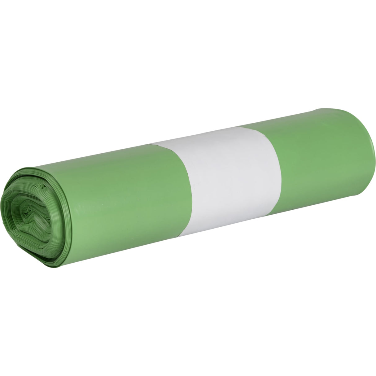 Abena Abfallsäcke Sækko Boy, LDPE Recycled – 120 Liter, grün – Karton = 12 Rollen × 10 Stück