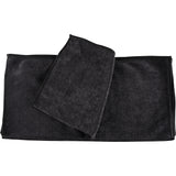 ABENA® Mikrofasertuch Shiny-Stretch, 40x40 cm, schwarz