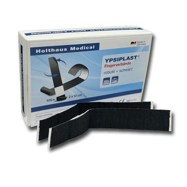 Holthaus Medical YPSIPLAST Fingerverbände, robust, schwarz