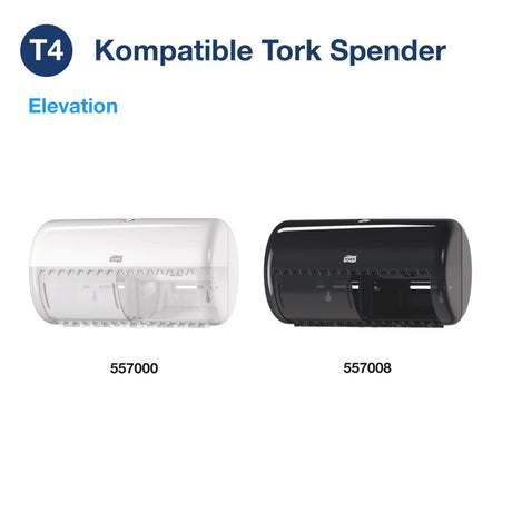 Tork Extra Soft Kleinrollen Toilettenpapier T4, 4-lagig, weiß – Ansicht 10