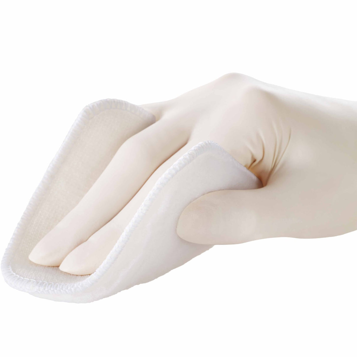 Lohmann & Rauscher Debrisoft Debridement Pad mit Grifftasche, steril, 10 x 10 cm – Ansicht 5