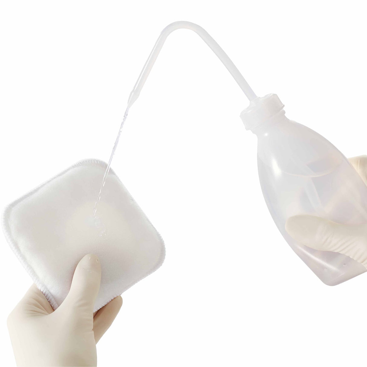Lohmann & Rauscher Debrisoft Debridement Pad mit Grifftasche, steril, 10 x 10 cm – Ansicht 11