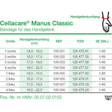 Lohmann & Rauscher Cellacare Manus Classic Handgelenkbandage, rechts, mit Kompressionswirkung – Ansicht 12
