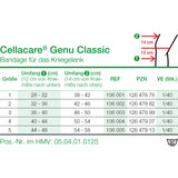 Lohmann & Rauscher Cellacare Genu Classic Kniebandage, mit Ringpolsterung – Ansicht 3