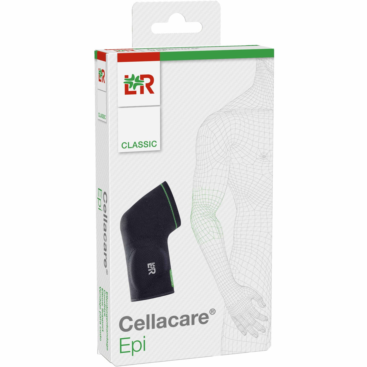 Lohmann & Rauscher Cellacare Epi Classic Ellenbogenbandage, gestrickt, beidseitig tragbar – Ansicht 11