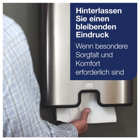 Tork Xpress Multifold Papierhandtücher, 2-lagig, weiß, H2 – 25,5 x 21,2 cm – Ansicht 3