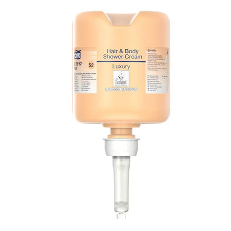 Tork Hair & Body Duschcreme Luxus Mini S2 – 3-in-1 mit Arganöl