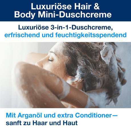 Tork Hair & Body Duschcreme Luxus Mini S2 – 3-in-1 mit Arganöl – Ansicht 4