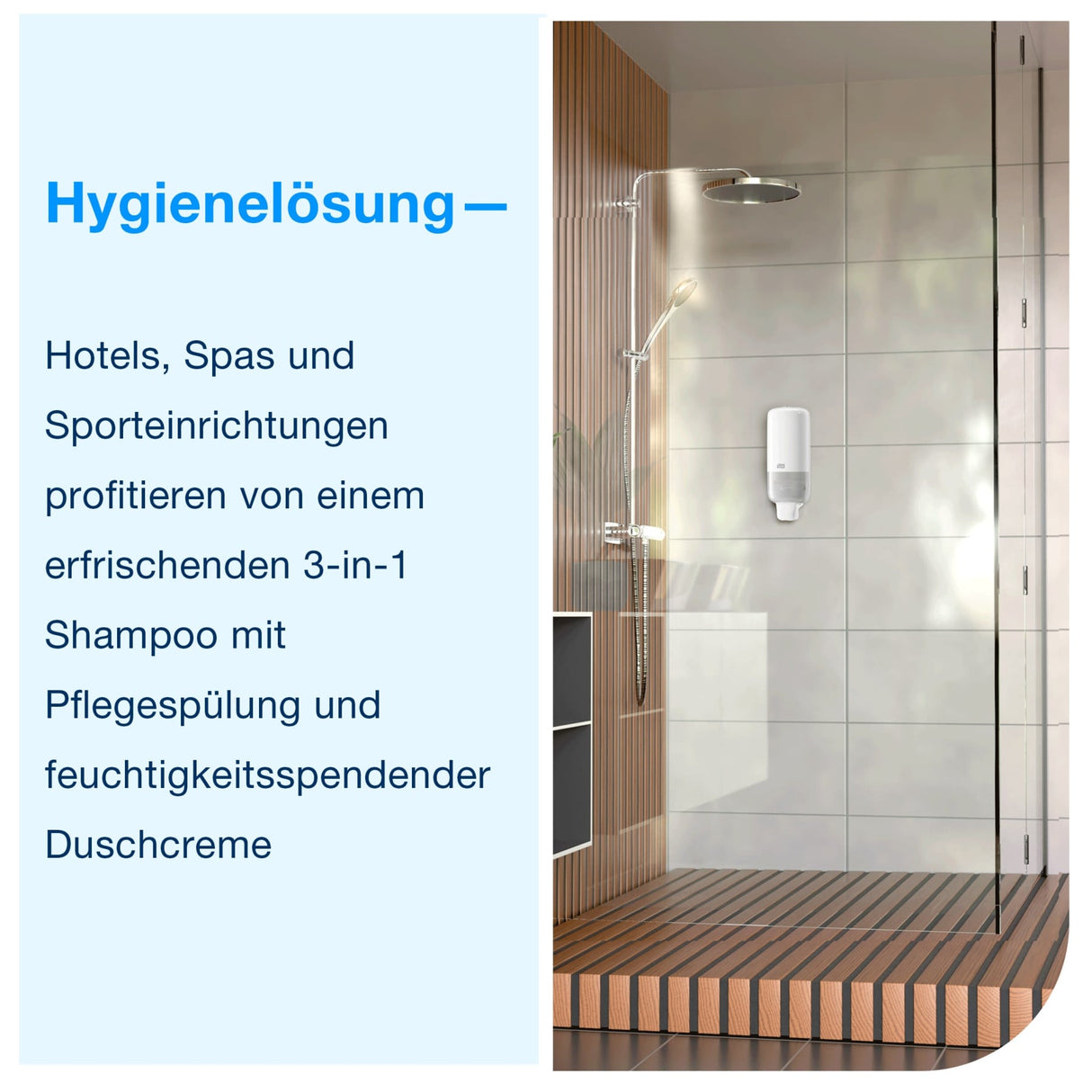 Tork Hair & Body Duschcreme Luxus S4 – 3-in-1 mit Arganöl – Ansicht 7