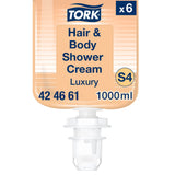 Tork Hair & Body Duschcreme Luxus S4 – 3-in-1 mit Arganöl – Ansicht 2