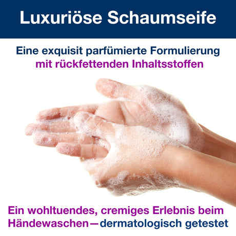 Tork Schaumseife Luxus S4, Blütenduft – feuchtigkeitsspendend und rückfettend – Ansicht 6