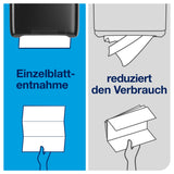 Tork PeakServe Endlos Handtuchpapier, 1-lagig, weiß, H5 – Ansicht 5