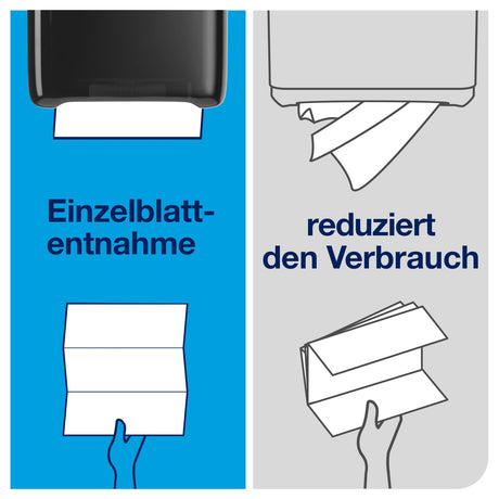 Tork PeakServe Endlos Handtuchpapier, 1-lagig, weiß, H5 – Ansicht 5