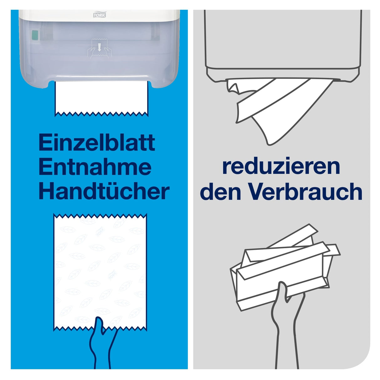 Tork Matic Rollenhandtuchspender mit Füllstandanzeige, H1 – Ansicht 3