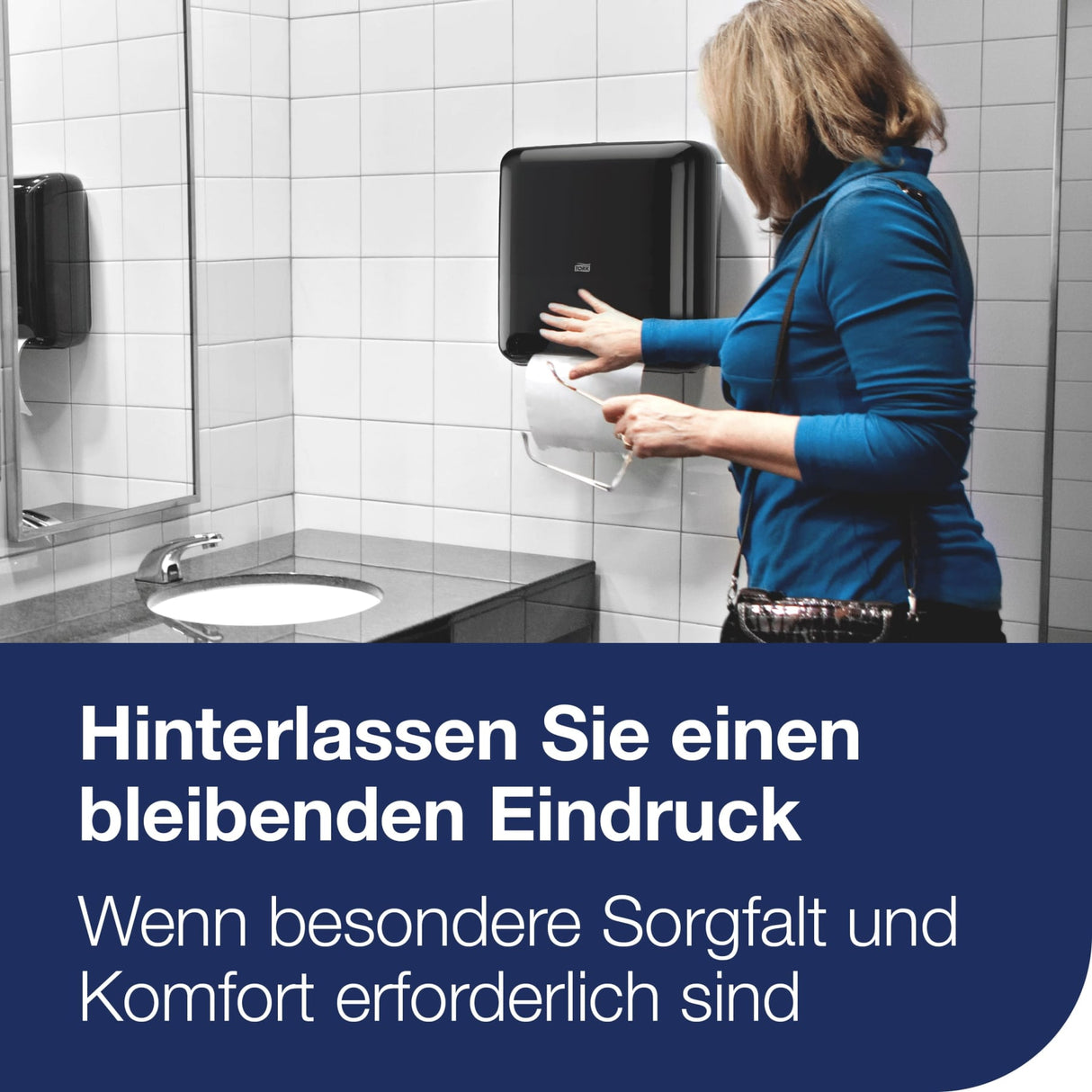 Tork Matic Sensor-Rollenhandtuchspender mit LED-Füllstandanzeige, H1 – Ansicht 14