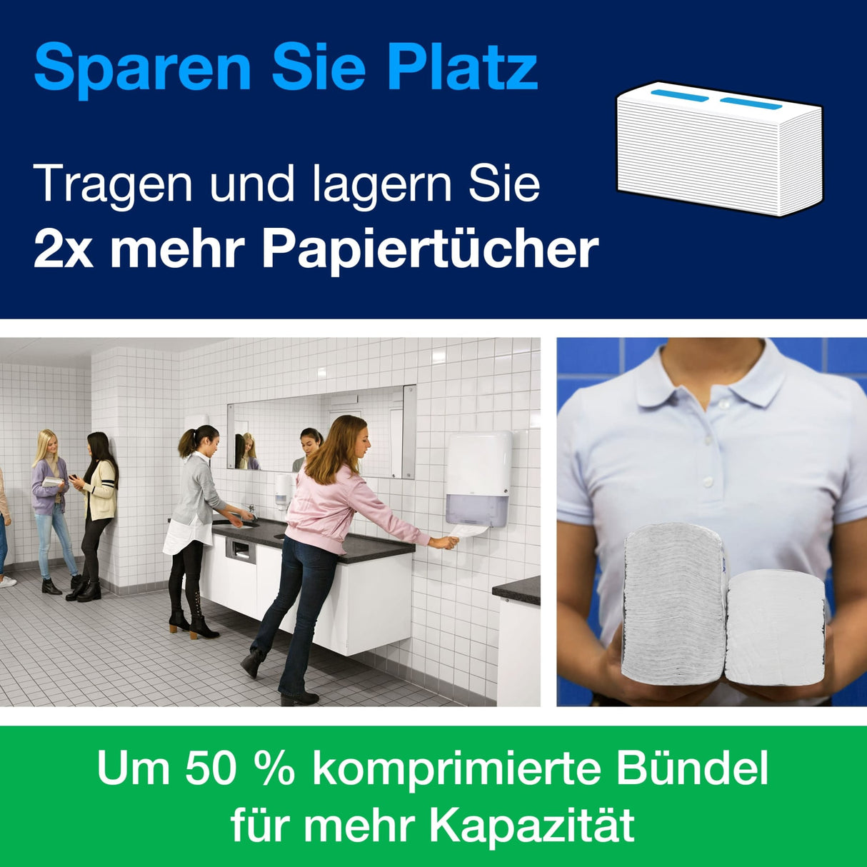 Tork PeakServe Mini Endlos-Handtuchspender, platzsparend, H5 – Ansicht 10