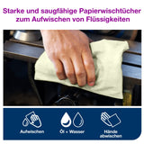 Tork Industrie Papierwischtücher W1, 2-lagig, grün – Ansicht 6