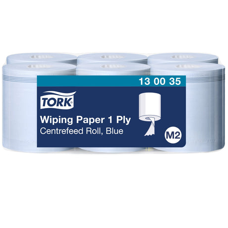 Tork Papierwischtücher Premium M2, 1-lagig, blau