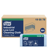 Tork Industrie Reinigungstücher W4, 1-lagig, blau