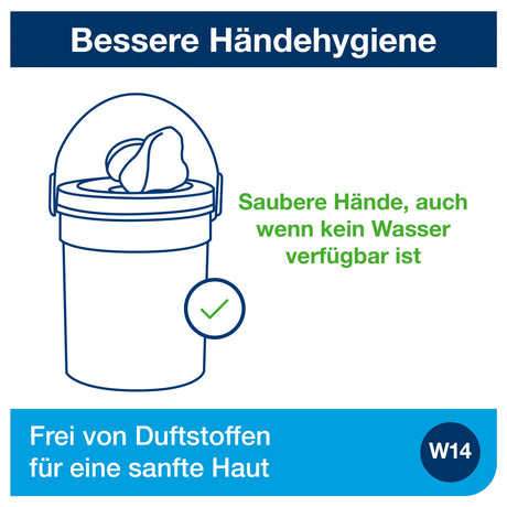 Tork Feuchte Handreinigungstücher im Spendereimer, W14 – Ansicht 5