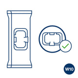 Tork Desinfektionstücher für Oberflächen, ethanolfrei, gebrauchsfertig, W20 – Ansicht 6