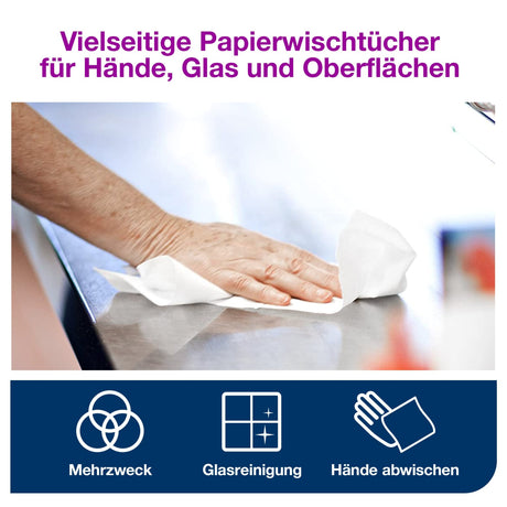 Tork Papierwischtücher M2, 1-lagig, weiß – Ansicht 6