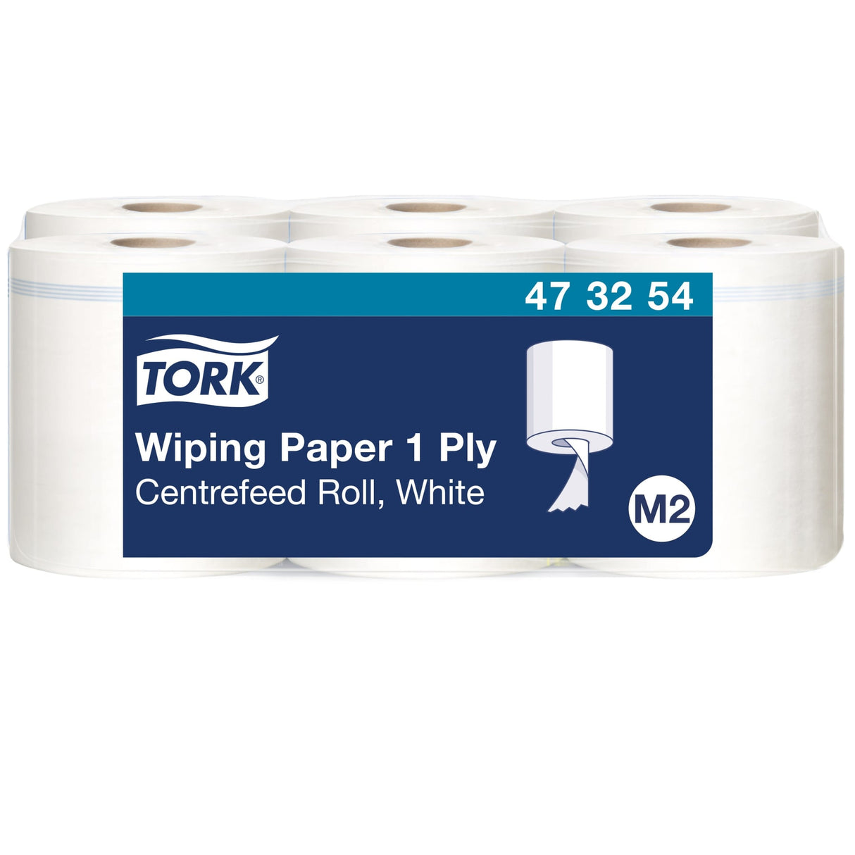 Tork Papierwischtücher M2, 1-lagig, weiß