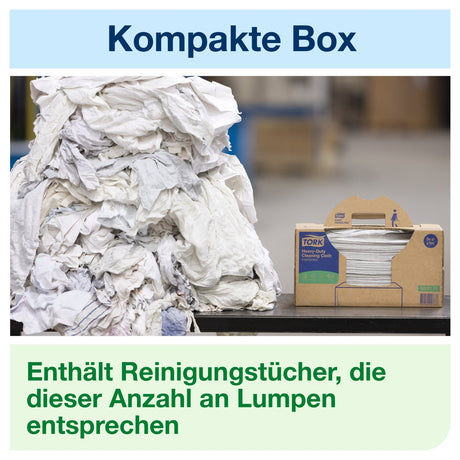 Tork Industrie Reinigungstücher W7, 1-lagig, grau – Ansicht 4