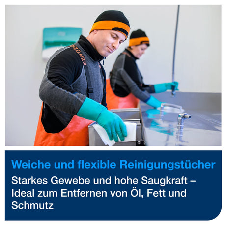 Tork Industrie Reinigungstücher W4, 1-lagig – Ansicht 4