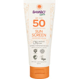 Bambo Nature Sonnencreme LSF 50, 23 % Lipide – 100 ml Tube