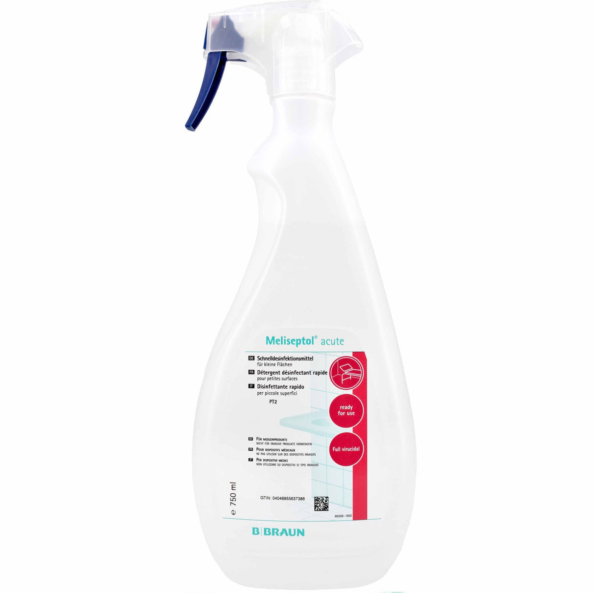 B. Braun Meliseptol acute Flächendesinfektionsmittel, parfümfrei – Ansicht 4