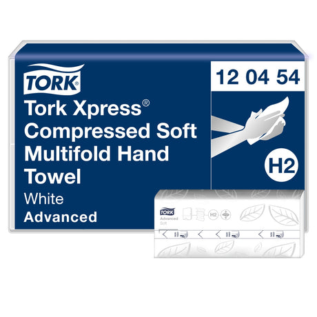 Tork Xpress Multifold Papierhandtücher, 2-lagig, weiß, H2 – 32 x 21,2 cm, Advanced