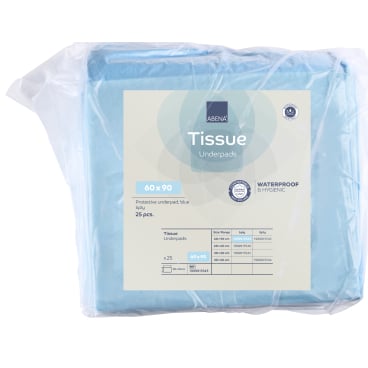 ABENA® Bettschutzunterlage Abri-Cell, 6-lagig, 17g, hellblau