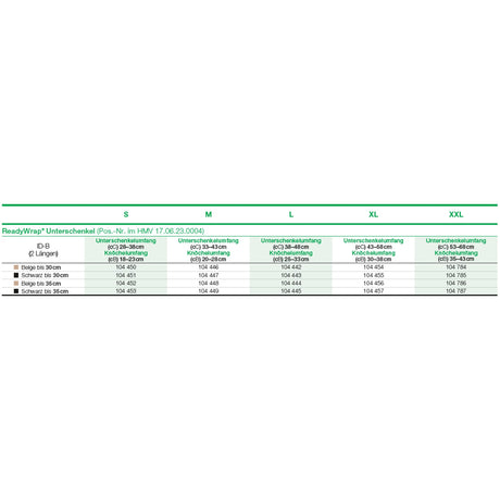 Lohmann & Rauscher ReadyWrap Adaptives Kompressionssystem für Unterschenkel, lang – Ansicht 8